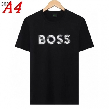 2025新作 HUGO BOSSヒューゴボス ラウンドネック 半袖Tシャツ   ユーモア