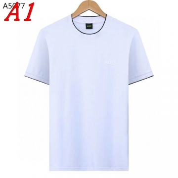 2025新作 HUGO BOSSヒューゴボス ラウンドネック 半袖Tシャツ   エターナル