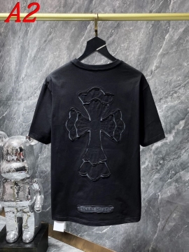 2025新作 CHROME HEARTSクロムハーツ クルーネック 半袖Tシャツ スマート