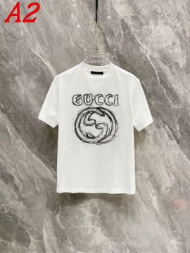 2025新作 GUCCIグッチ クルーネック 半袖Tシャツ フューチャリスティック
