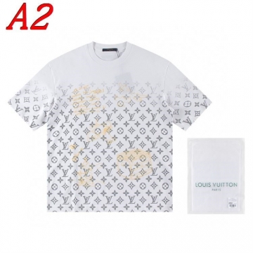 LOUIS VUITTONルイヴィトン 2025新作   ラウンドネック 半袖Tシャツ   ストリート系