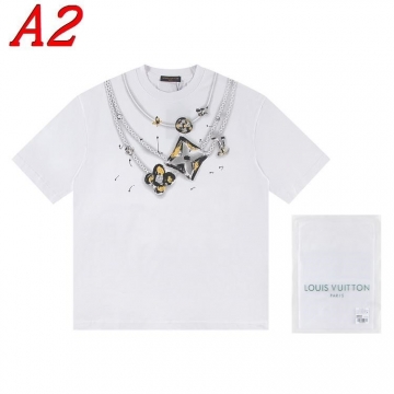  LOUIS VUITTONルイヴィトン 2025新作 クルーネック 半袖Tシャツ ナイト用