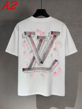  LOUIS VUITTONルイヴィトン 2025新作 クルーネック 半袖Tシャツ プレイフル