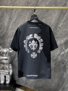  CHROME HEARTSクロムハーツ 2025新作 クルーネック 半袖Tシャツ アンニュイ