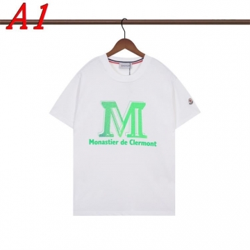 2025新作 MONCLERモンクレール ラウンドネック 半袖Tシャツ   アンニュイ