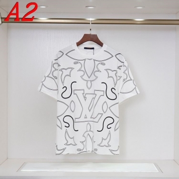  LOUIS VUITTONルイヴィトン 2025新作 クルーネック 半袖Tシャツ トラベル向け