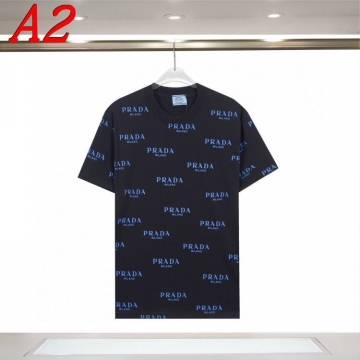  PRADAプラダ 2025新作   ラウンドネック 半袖Tシャツ   アクティブ