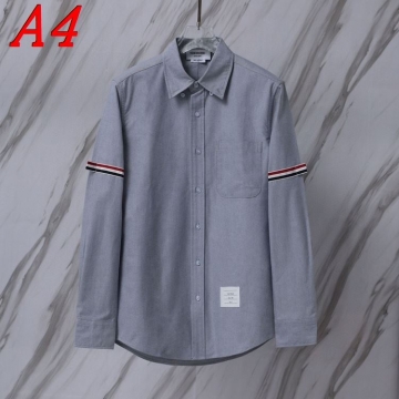 25新作 高級感 THOM BROWNE トムブラウン シャツ 0=S 1=M 2=L 3=XL 4=XXL
