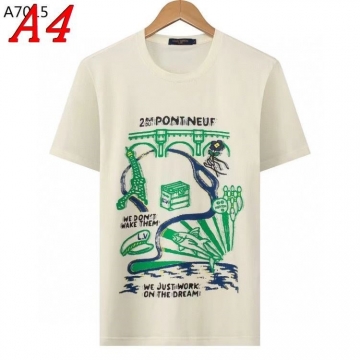  LOUIS VUITTONルイヴィトン 2025新作 クルーネック 半袖Tシャツ アウトドア対応