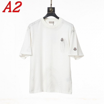  MONCLERモンクレール 2025新作   ラウンドネック 半袖Tシャツ   スリムシルエット