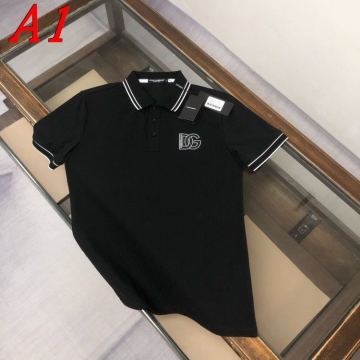  DOLCE＆GABBANAドルチェ＆ガッバーナ 2025新作 ポロシャツ  フューチャリスティック