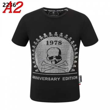  PHILIPP PLEINフィリッププレイン 2025新作   ラウンドネック 半袖Tシャツ   バイラル