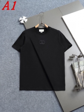 GUCCIグッチ 2025新作   ラウンドネック 半袖Tシャツ   限定カラー