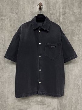25新作 シンプル PRADA プラダ シャツ S M L XL