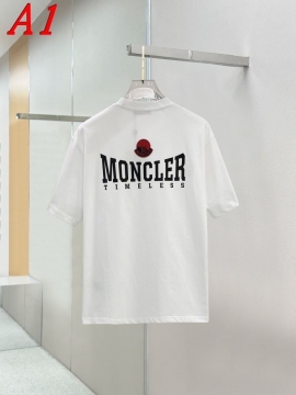 2025新作 MONCLERモンクレール ラウンドネック 半袖Tシャツ   フェミニン