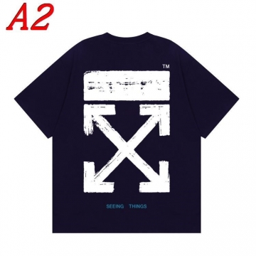  OFF-WHITEオフホワイト 2025新作   ラウンドネック 半袖Tシャツ   エキサイティング