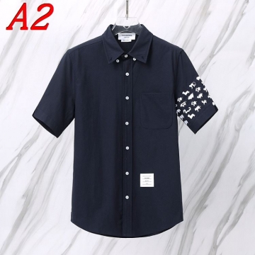 25新作 季節限定 THOM BROWNE トムブラウン シャツ 0=S 1=M 2=L 3=XL 4=XXL