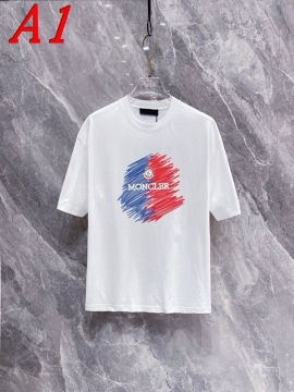 2025新作 MONCLERモンクレール ラウンドネック 半袖Tシャツ   ワイルド