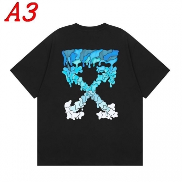  OFF-WHITEオフホワイト 2025新作   ラウンドネック 半袖Tシャツ   ユースカルチャー