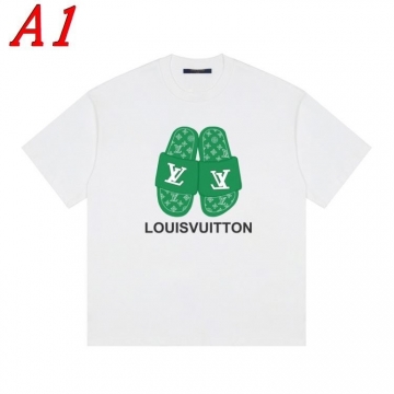 2025新作 LOUIS VUITTONルイヴィトン クルーネック 半袖Tシャツ エココンシャス