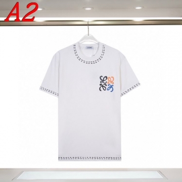 2025新作 LOEWEロエベ ラウンドネック 半袖Tシャツ   ストリート系