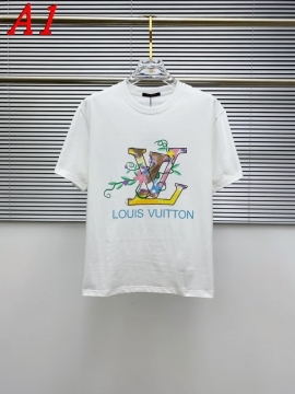 2025新作 LOUIS VUITTONルイヴィトン ラウンドネック 半袖Tシャツ   シーン別対応