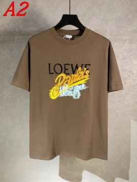2025新作 LOEWEロエベ ラウンドネック 半袖Tシャツ   スローライフ