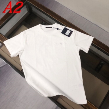  LOUIS VUITTONルイヴィトン 2025新作 クルーネック 半袖Tシャツ ボリューム感