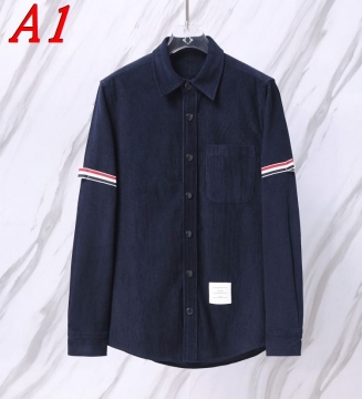 25新作 デラックス THOM BROWNE トムブラウン シャツ 0=S 1=M 2=L 3=XL 4=XXL