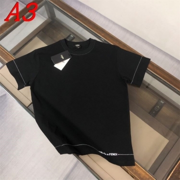 2025新作 FENDIフェンデイ ラウンドネック 半袖Tシャツ   プレイフル