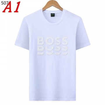 2025新作 HUGO BOSSヒューゴボス クルーネック 半袖Tシャツ シンプル