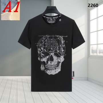  PHILIPP PLEINフィリッププレイン 2025新作 クルーネック 半袖Tシャツ コスパ良