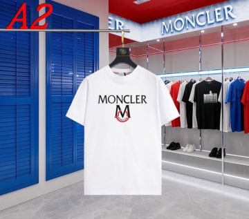2025新作 MONCLERモンクレール ラウンドネック 半袖Tシャツ   トレンドトップ