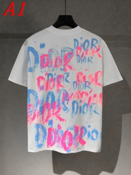 2025新作 DIORディオール ラウンドネック 半袖Tシャツ   リベラル
