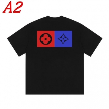  LOUIS VUITTONルイヴィトン 2025新作   ラウンドネック 半袖Tシャツ   ユースカルチャー