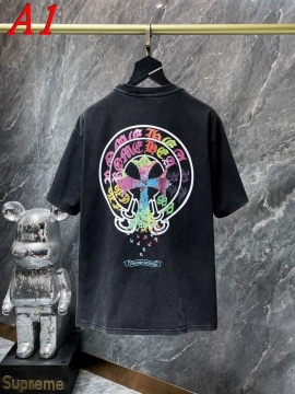  CHROME HEARTSクロムハーツ 2025新作 クルーネック 半袖Tシャツ ミステリアス