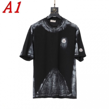  MONCLERモンクレール 2025新作   ラウンドネック 半袖Tシャツ   スリムシルエット