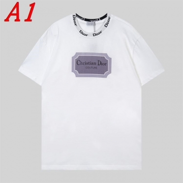 2025新作 DIORディオール クルーネック 半袖Tシャツ エモーショナル