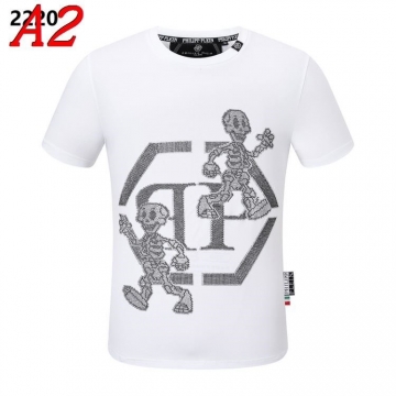 2025新作 PHILIPP PLEINフィリッププレイン クルーネック 半袖Tシャツ セレンディピティ