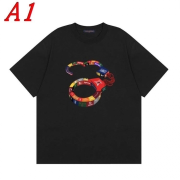  LOUIS VUITTONルイヴィトン 2025新作   ラウンドネック 半袖Tシャツ   マインドフル