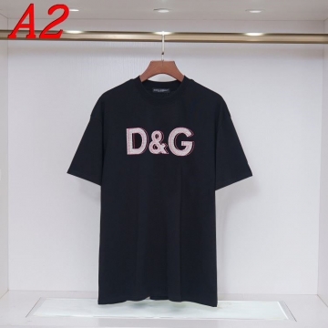  DOLCE＆GABBANAドルチェ＆ガッバーナ 2025新作 クルーネック 半袖Tシャツ ノスタルジック