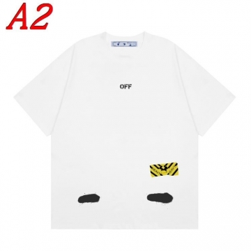  OFF-WHITEオフホワイト 2025新作   ラウンドネック 半袖Tシャツ   ファストファッション