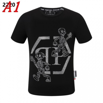 2025新作 PHILIPP PLEINフィリッププレイン クルーネック 半袖Tシャツ セレンディピティ