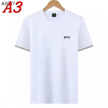 2025新作 HUGO BOSSヒューゴボス ラウンドネック 半袖Tシャツ   エレメント