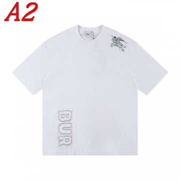 2025新作 BURBERRYバーバリー クルーネック 半袖Tシャツ ハイセンス