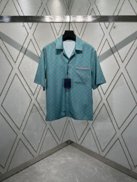 25新作 コラボ LOUIS VUITTON ルイヴィトン シャツ 46 48 50 52