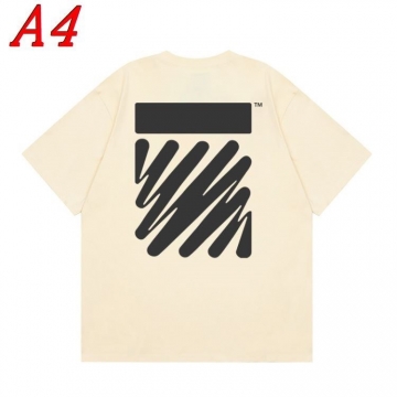  OFF-WHITEオフホワイト 2025新作 クルーネック 半袖Tシャツ ナチュラル