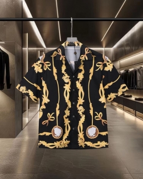 25新作 ユニーク VERSACE ヴェルサーチ シャツ M L XL XXL