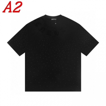 2025新作 CHROME HEARTSクロムハーツ クルーネック 半袖Tシャツ エスニックモダン