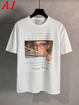 2025新作 DIORディオール ラウンドネック 半袖Tシャツ   エネルギッシュ